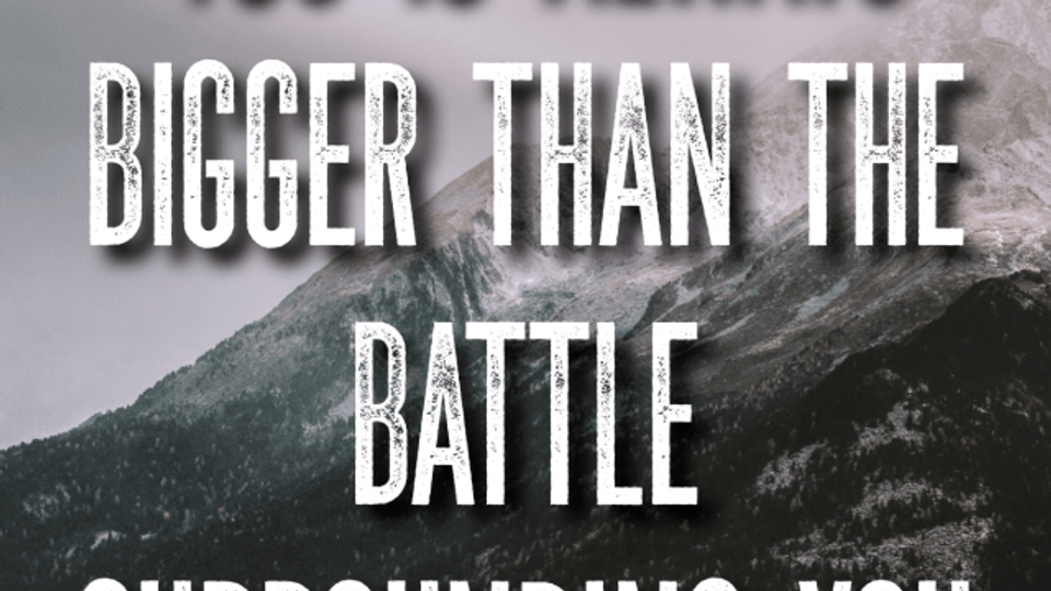 You Are Not Alone in this Battle